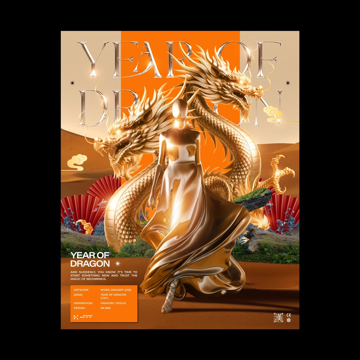 RK666SX6's tweet photo. Chapter 31 
Project 01/12 : Year of Dragon
(CNY 2024)

Design : RK-666 https://t.co/JWkEApEoZ4