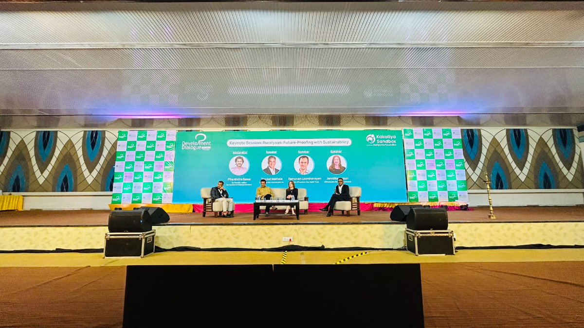 KakatiyaSandbox's tweet image. Highlights from an Exceptional Panel Discussion of Keynote on Ruralyaan: Futur-Proofing with Sustainability!

#dd #developmentdialogue #sustainability #Ruralyaan #Nizamabad #kakatiyasandbox