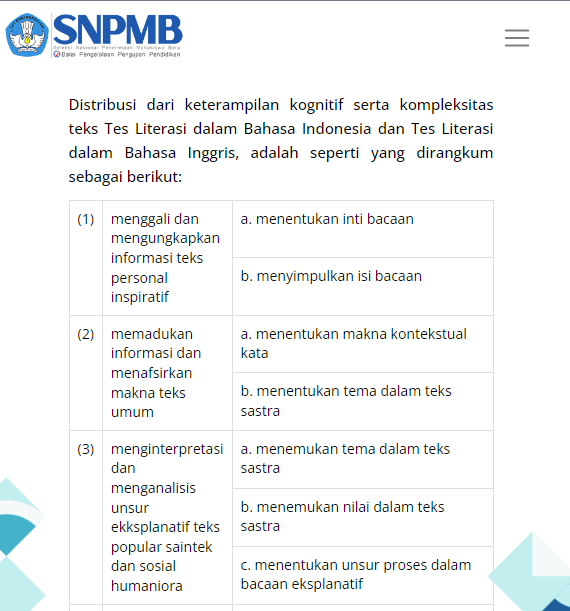 INFO SNBP & SNBT 2026 tweet media