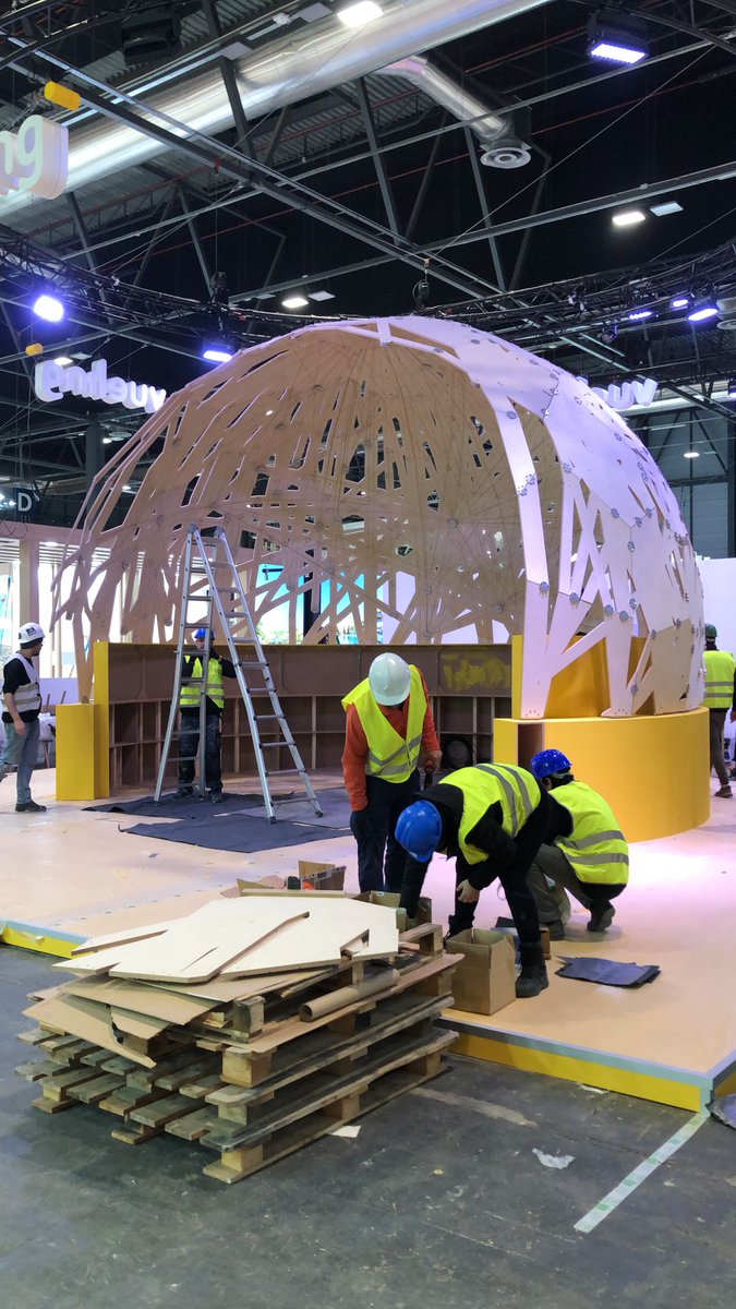 Produced by <a href="/IAAC/">IAAC</a>, designed together with urbanitree and in collaboration with <a href="/interprofitcom/">Interprofit</a> we present the "El Cielo de <a href="/vueling/">Vueling Airlines</a>" pavilion at <a href="/fitur_madrid/">FITUR</a>. Picture by Enrique arazuri.