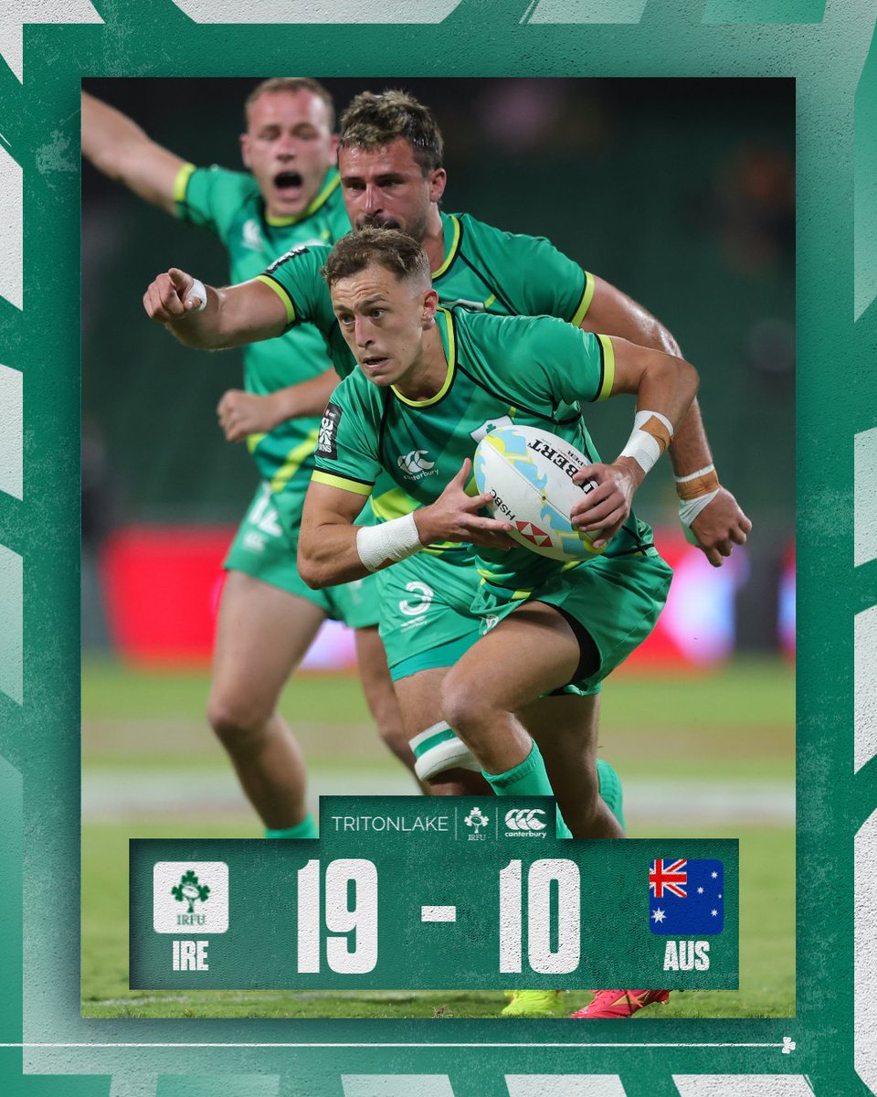 Ireland 7s (@ireland7s) on Twitter photo A huge W for Ireland Men over the hosts! 💪
#Ireland7s A huge W for Ireland Men over the hosts! 💪
#Ireland7s