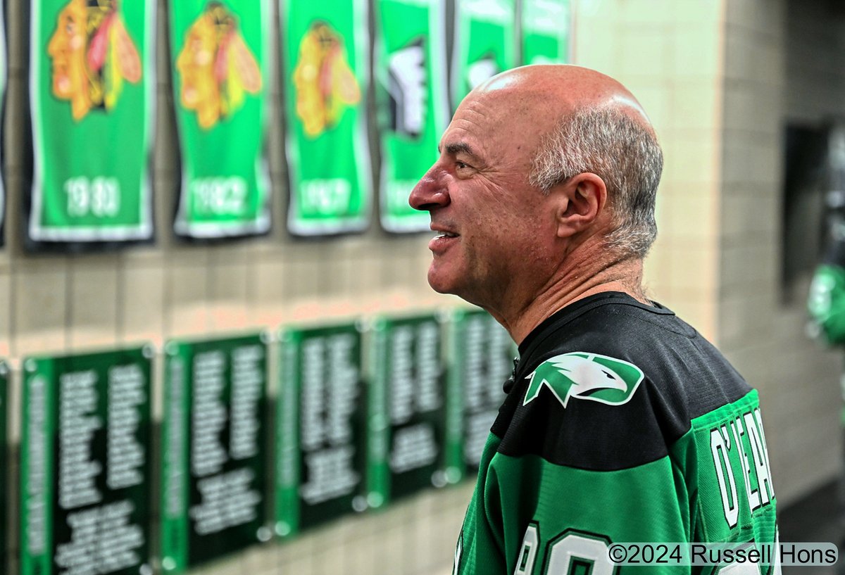 Mr. Wonderful himself tours <a href="/TheREA/">RalphEngelstadArena</a> and then drops the opening puck tonight before the <a href="/UNDmhockey/">North Dakota Hockey</a> game!
#UNDproud