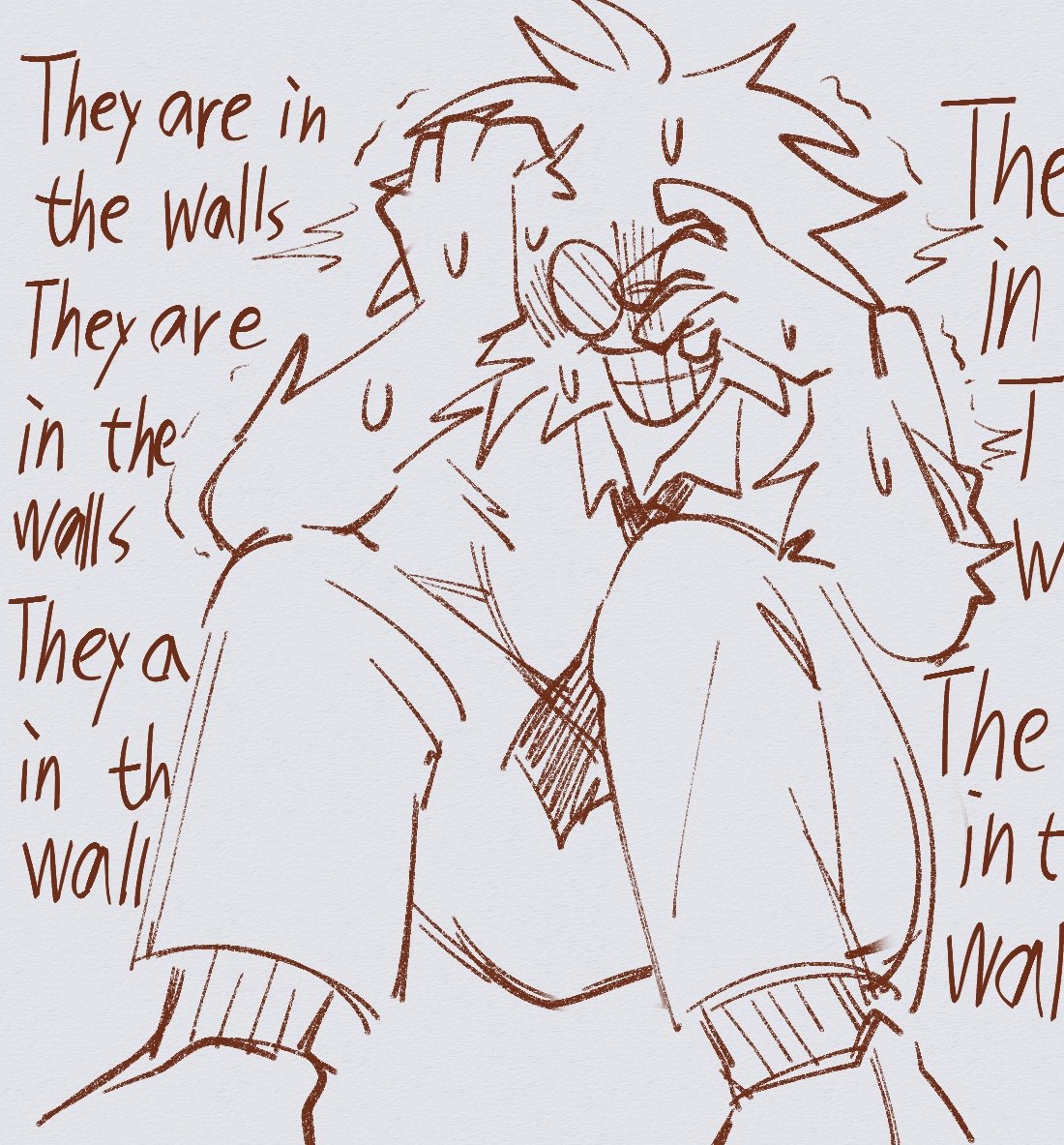 Slapable_face54's tweet image. Being a detective seems exhausting

#Regretevator 
#regretevatorfanart
#regretavatorBive