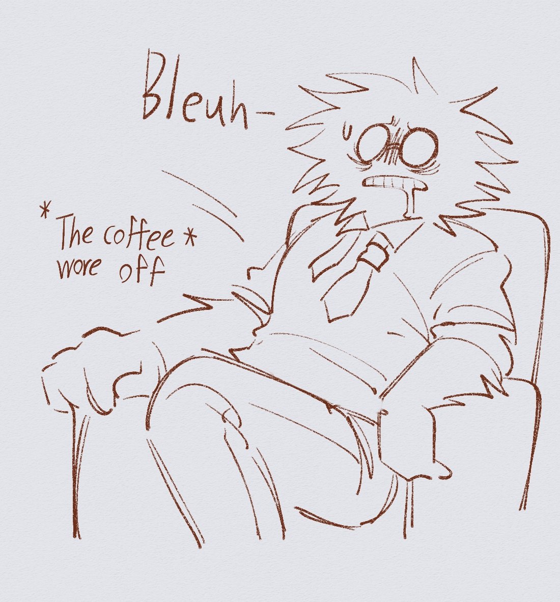 Slapable_face54's tweet image. Being a detective seems exhausting

#Regretevator 
#regretevatorfanart
#regretavatorBive