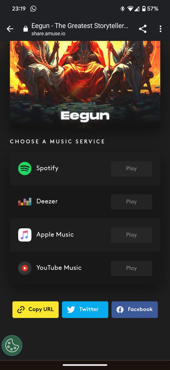 eegunofficial's tweet photo. @amuse_io This is what I got on my release date . https://t.co/MpdIjbCq36