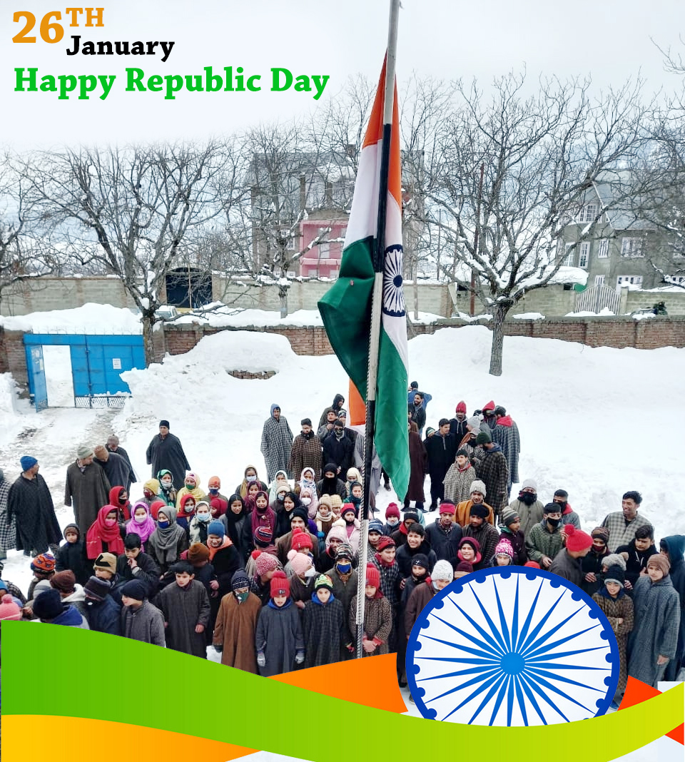 e sagacity of the visionaries who framed our Constitution. Their ideals continue to guide us towards a just and inclusive society. Happy Republic Day, India! 🇮🇳 #ConstitutionDay #RepublicDay #JaiHind #RepublicDay2024 #india #happyrepublicday #Kashmir #IndiaCelebrates