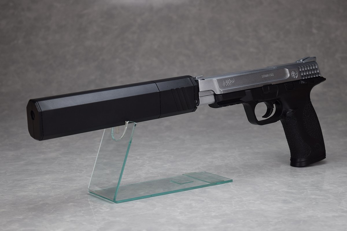 gifu36768954's tweet photo. 大変お待たせいたしました! #アルゴ舎 より
デトニクス.45 コンバットマスター カスタムと
M&P 9L サプレッサー付き の水鉄砲が入荷しました!
デトニクス 税込¥4,950
M&P9L 税込¥5,060
#FULLCOCK https://t.co/i8RzVxvvdM