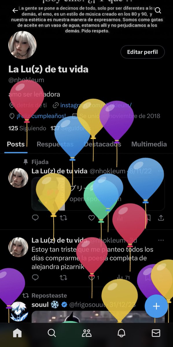 Gracias twitter por tanto