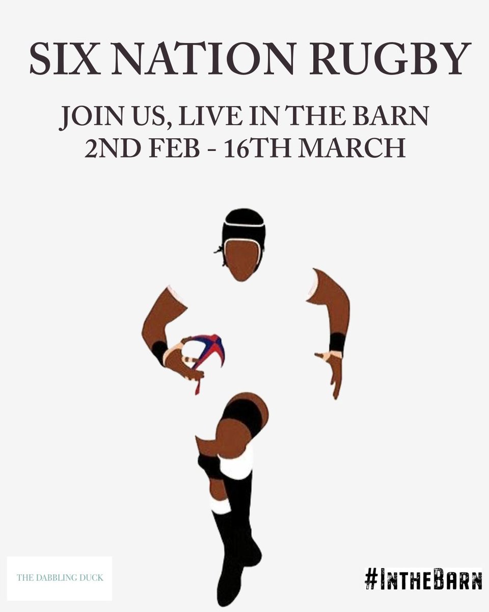 Get ready; it is that time of year again! 

#sixnationrugby #comeonengland #englandrugby #livesports #norfolk #norfolkpubs #thedabblingduckpub