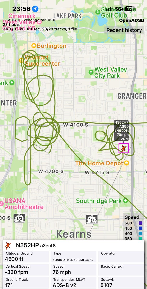 SLCScanner's tweet photo. #Missing/#Endangered: @WVCPD the @UtahDPS Helicopter and multiple ground units are searching for a 14 yof who was last seen in the area of 4100 S 5400 W. A one mile #Reverse911 has been sent out. See details below and call police if you see her. https://t.co/EwGrW6Mfu9