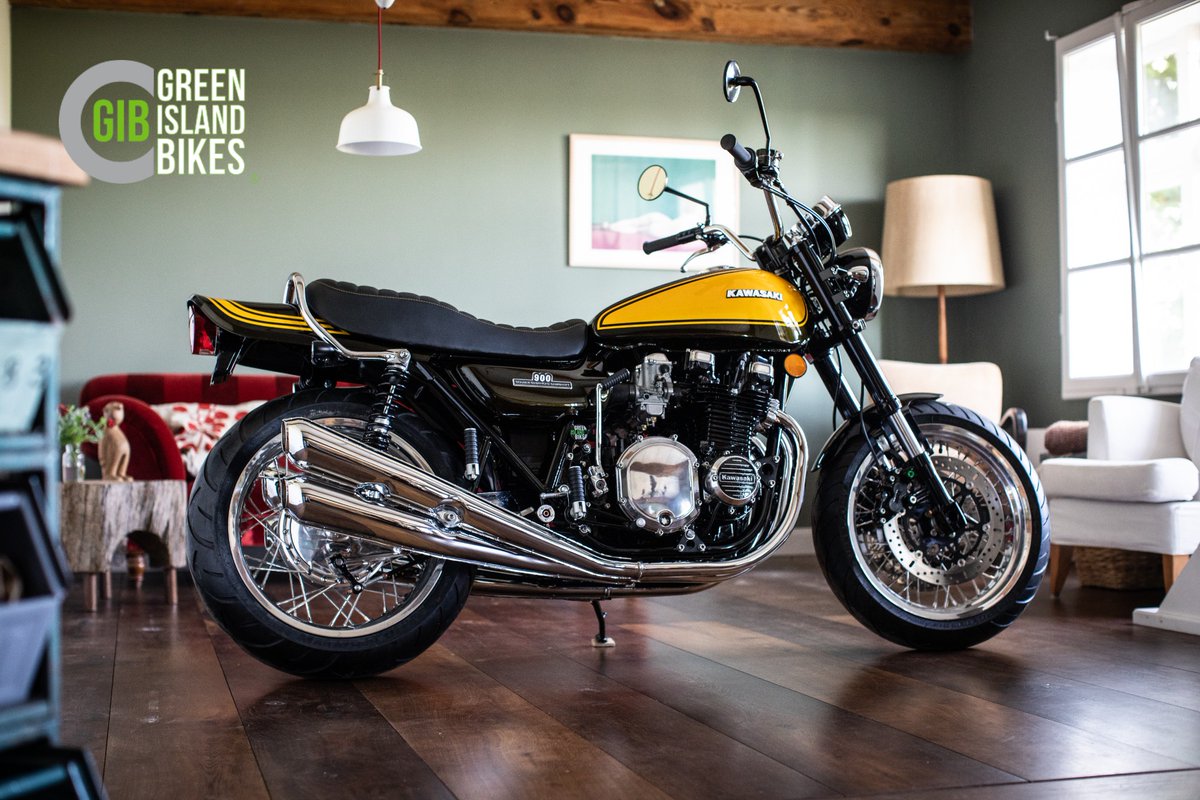 Die legendäre Kawasaki Z1 Super Four im unverkennbaren Style von Green Island Bikes.
Exklusiv, klassisch, zeitlos, mit modernen Highlights im typischen 73er GIB Style, so präsentieren sich unsere Z Unikate. 
green-island-bikes.de
green-island-bikes.com