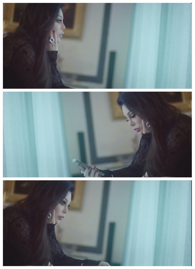 massahw1's tweet photo. #wosltelha #haifawehbe #newsong @haifawehbe 🩵💎 https://t.co/SvDqZEpeKi