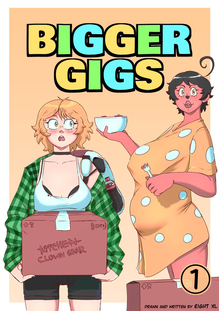 Well I guess it's time to share a little what I've been working on!

Bigger Gigs weekly pages coming soon!

Currently releasing early sketch pages on 'you know where', and soon to start releasing full clean pages there on PROJECT TIER  soon too!