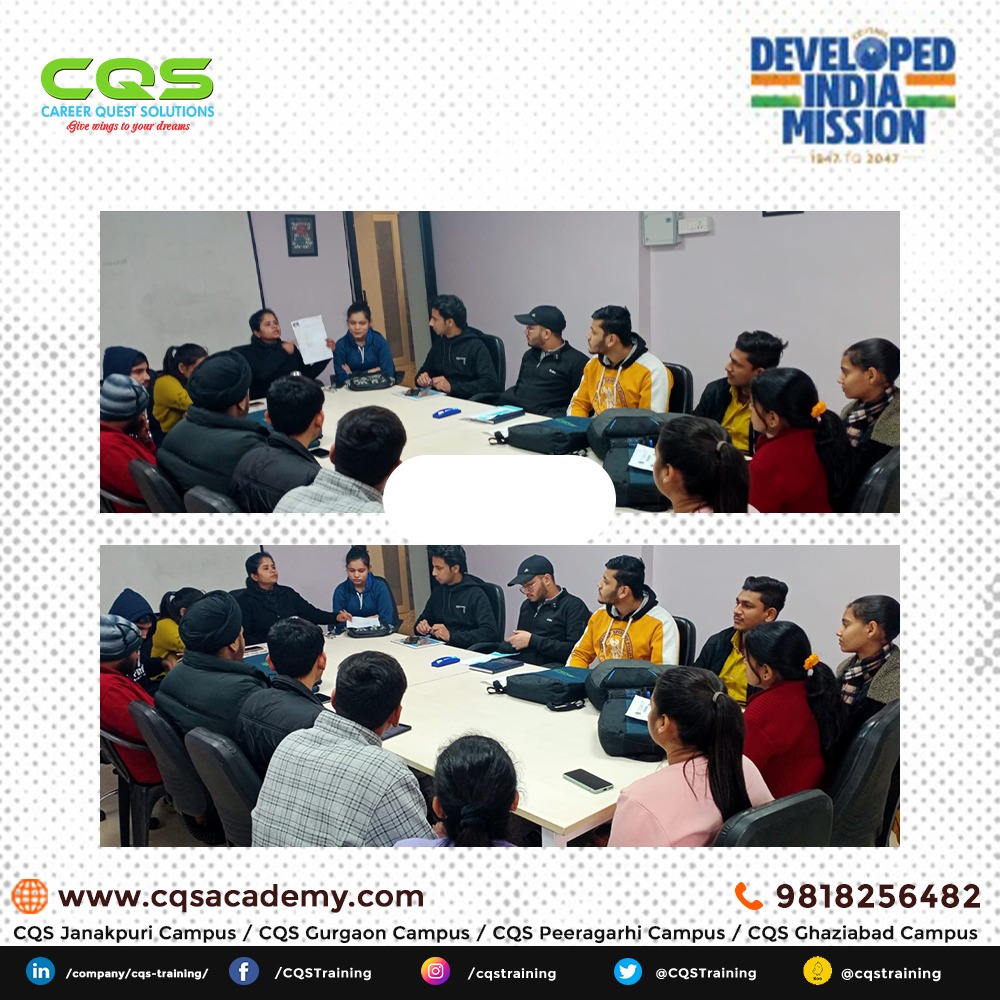CQSTraining's tweet image. #DevelopedIndiaMission #CQSAcademy #EducationForProgress #EmpowerIndia #TransformingLives #FutureForward #TrainingCourses #SkillBuilding #CorporateTraining #EducationForSuccess #CQSTrainingSolutions #CertificationPrograms