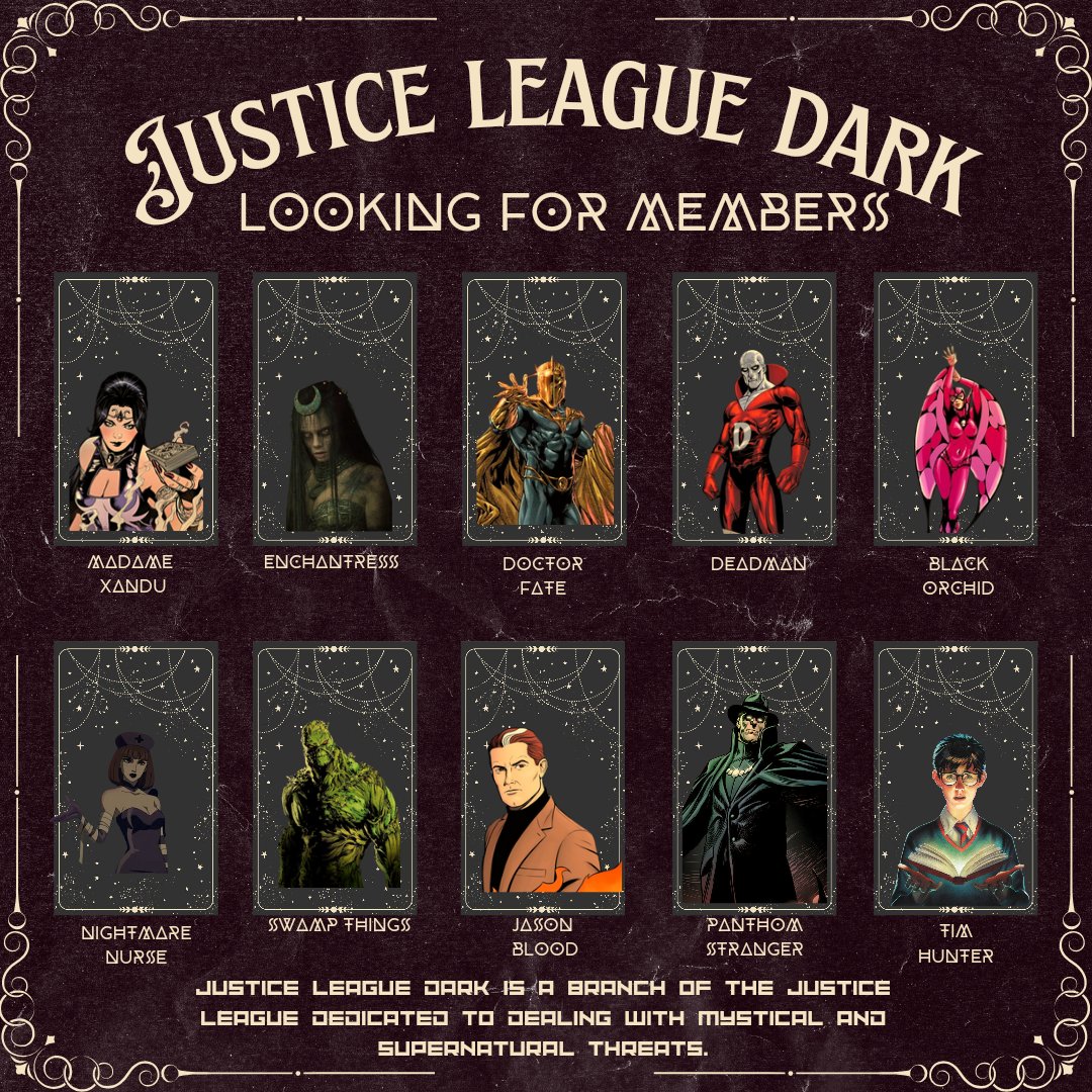 ㅤㅤㅤㅤ
ㅤㅤㅤㅤ
[Help rt]

I'm looking for my missing JLD's members if you interested to fill any hit me up!
ㅤㅤㅤㅤ
ㅤㅤㅤㅤ