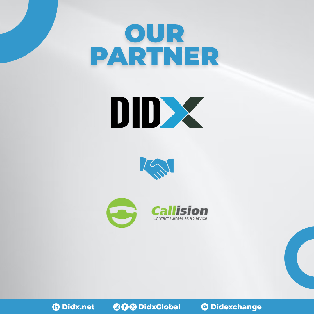 Celebrating a lasting partnership with CALLISION, redefining telecom excellence together.
didx.net
#didx #telecom #partnership #didnumbers