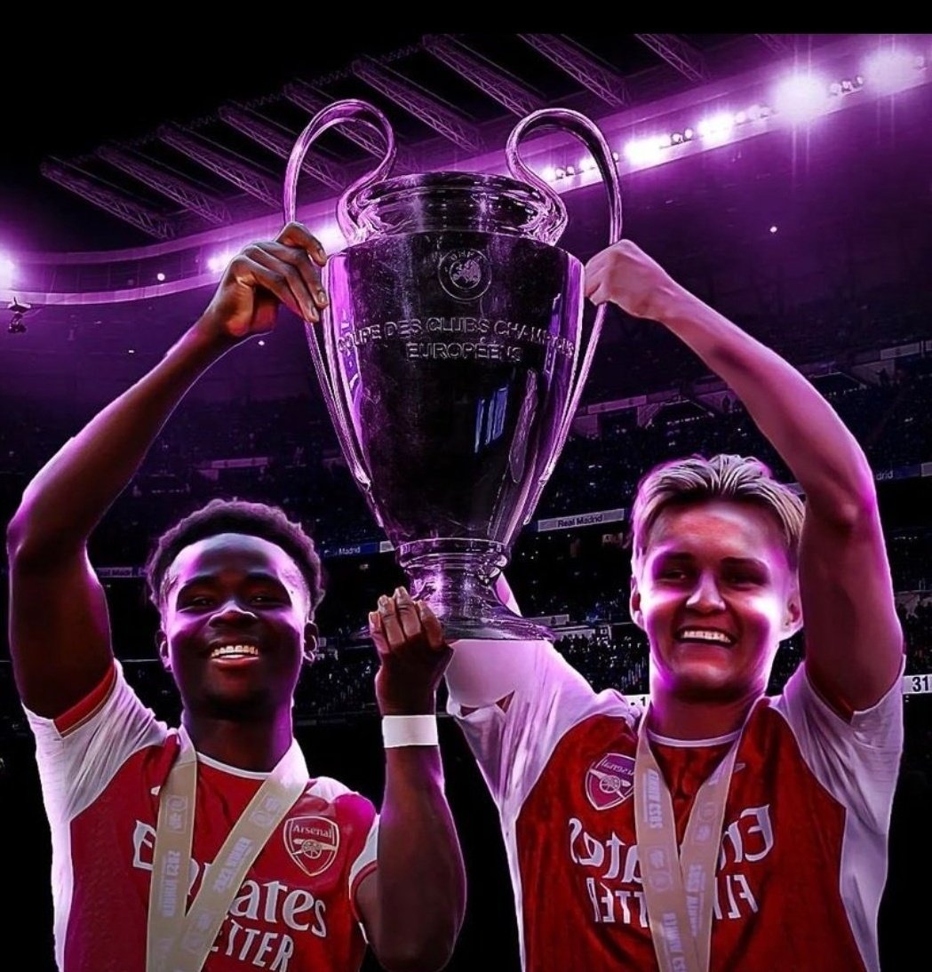 Good morning FT. 

Your third emoji on your keyboard is your reaction at the end of the season when Arsenal are lifting the UCL trophy. 😜