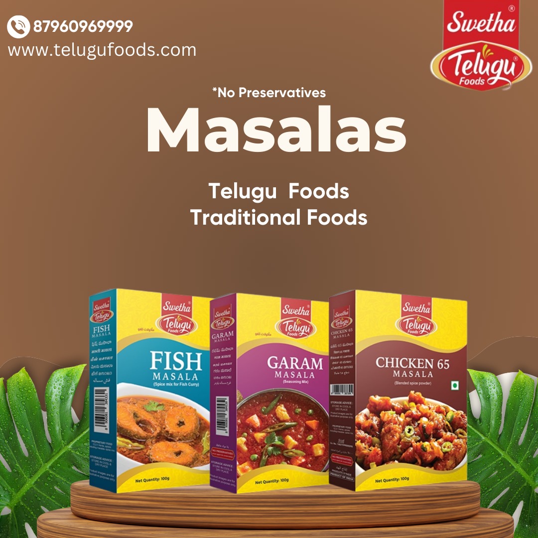 Elevate your spice game with our premium collection of authentic masalas. . #SwethaTeluguFoods #SwethaCulinaryTales #FlavorfulJourney