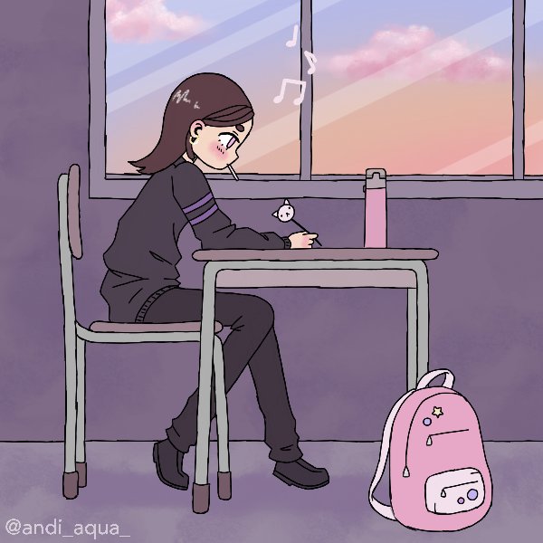 studyswftie's tweet photo. sentariam perto de mim na escola? 

não coloquei a amiga na frente pq literalmente ninguém puxa assunto comigo https://t.co/LPHBlKFUxC