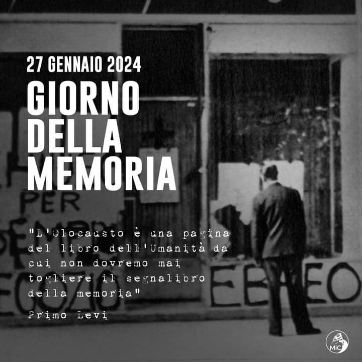 27 gennaio #giornatadellamemoria Tenere memoria degli orrori del passato affinché non accadano mai più. #27gennaio #Ricordiamo #leparoledellamemoria #olocausto #pernondimenticare #MiC #museitaliani #shoah #neverforget #memoria #memory #indifferenza #maipiù #italy