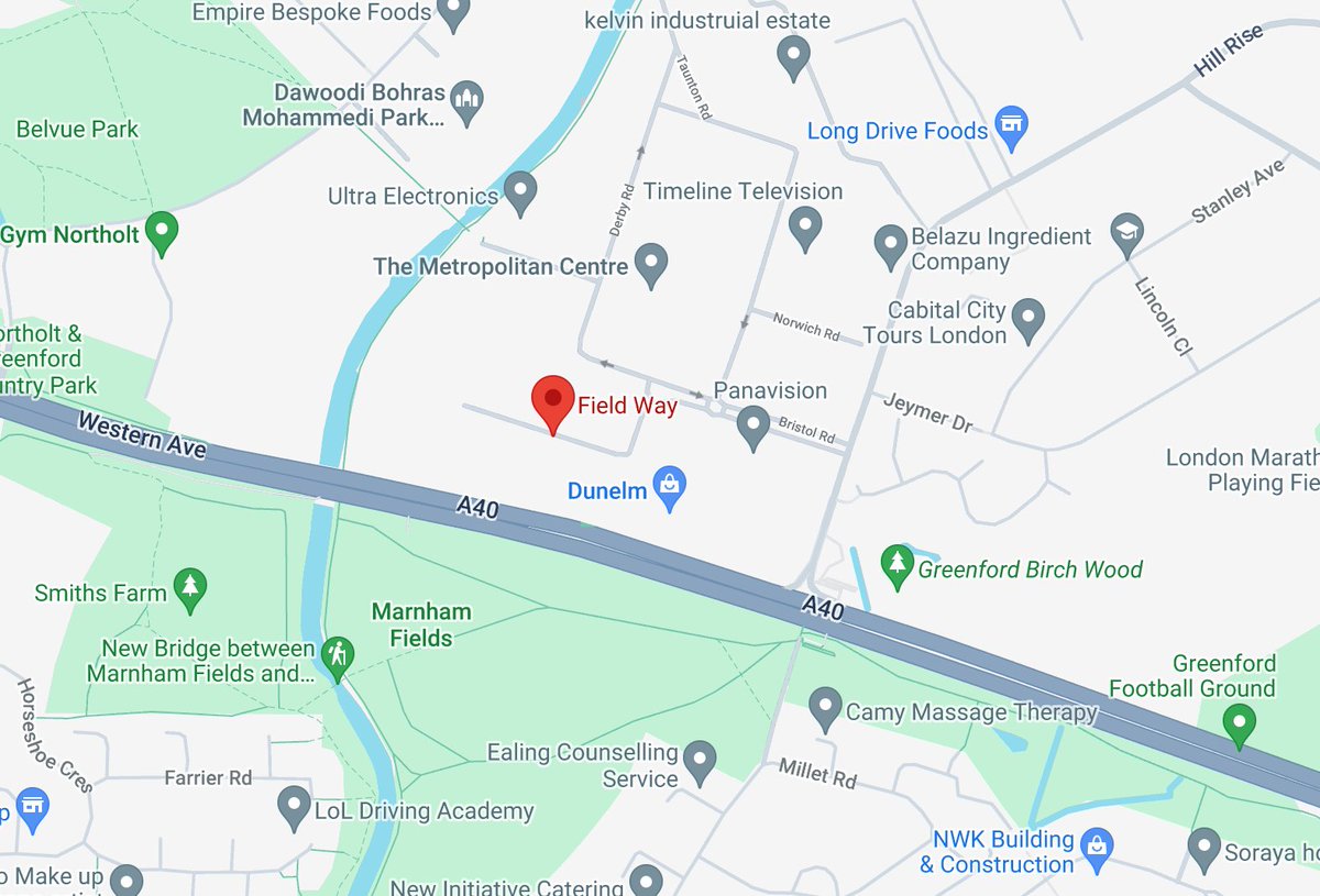 Eight fire engines and around 60 firefighters are responding to a fire on Field Way, #Greenford. More information to follow.
