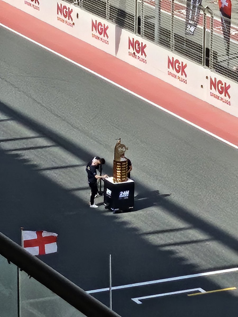 I wonder who's name will be added to this trophy at 1pm Sunday 28 Jan #24HSERIES #ThisIsEndurance #DUBAI24