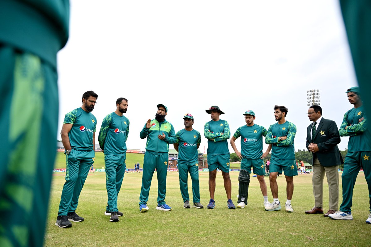 Gearing to get going 💪 #PakistanFutureStars | #U19WorldCup | #PAKvNZ