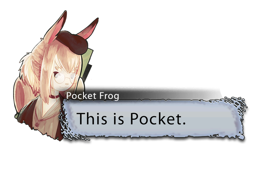 PocketwithFrog's tweet photo. Hello!!!

 My name is Pocket, and I'm a vtuber who specializes in video games (variety and FFXIV) and art!

 My debut is going to be on THURSDAY, FEBRUARY 1ST at 11am PST, followed immediately by my birthday stream Feb 02 (Subathon? Maybe!) I hope to see you at the pond! Ribbit! https://t.co/gVg2HJsB9r