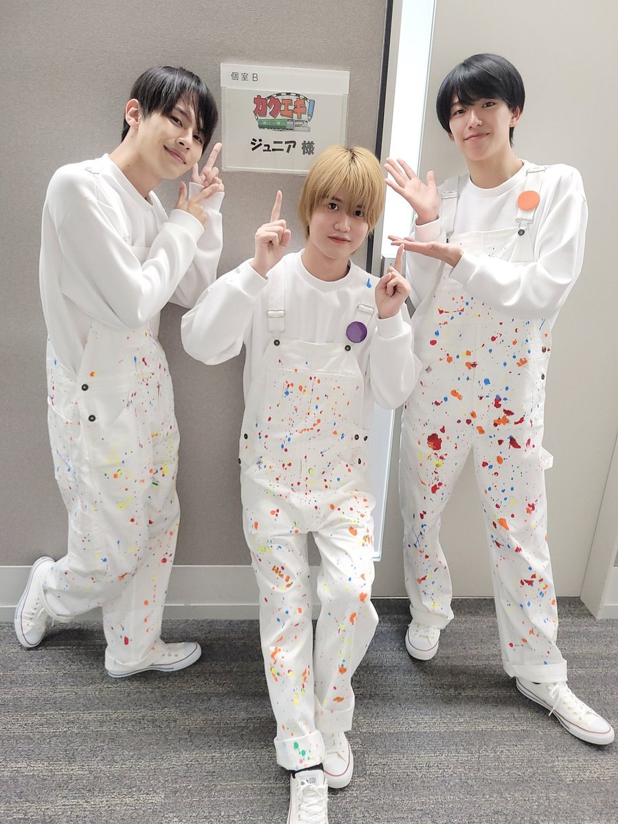 本日の🚞🖍 #カクエキフォト 📷️ #ジュニア #HiHiJets #美少年 #7MEN
