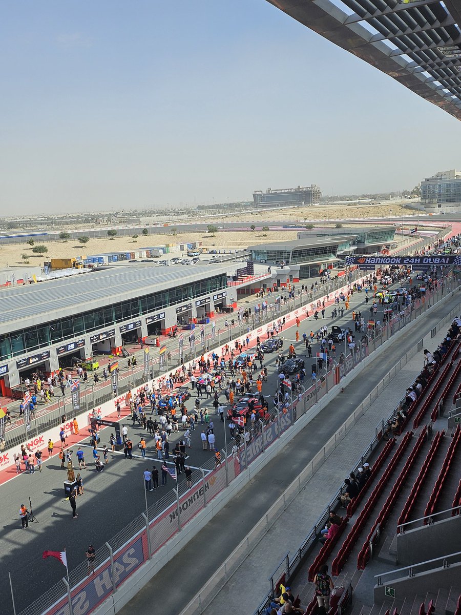 Just under an hour to go before we 'Release the Beasts' for 24 hours of Racing #ThisIsEndurance #24HSERIES #24HDubai