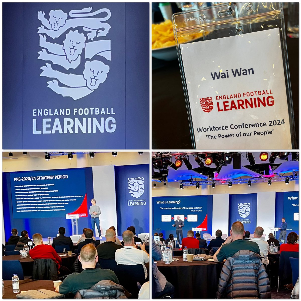Was great to connect, collaborate and gain insights with a variety of people at the Workforce Conference at Wembley ⚽️ #alwayslearning #coachdevelopment