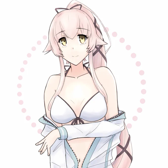 #寒すぎるから水着のイラストで暖まろうぜ由良さんのこっちの水着も実装して欲しいですけど無理ですかね? 