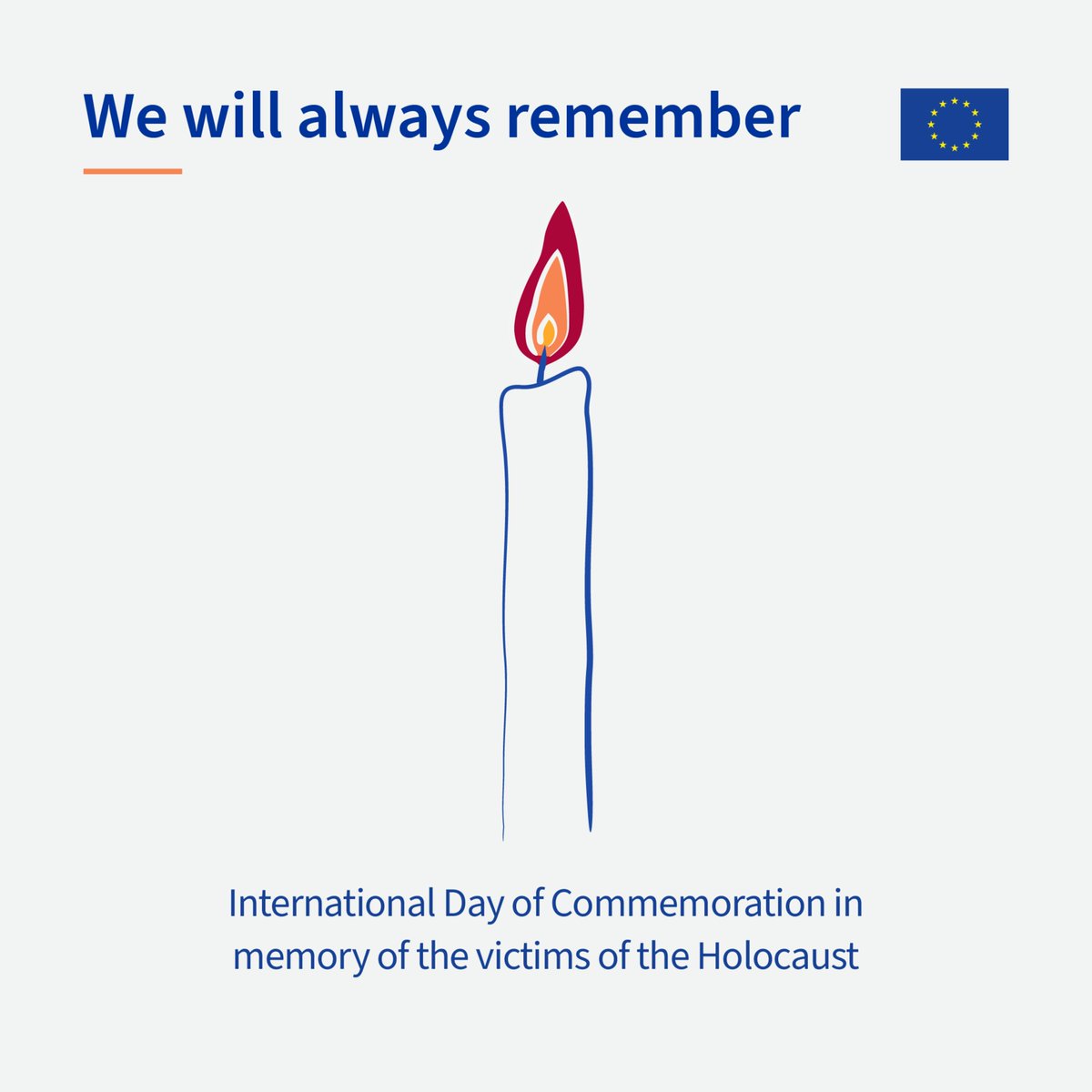 Today, we pay tribute to the victims of the Holocaust.

The EU and the Belgian Presidency stand firmly against antisemitism, racism and other forms of intolerance. 

#WeRemember #HolocaustRemembrance