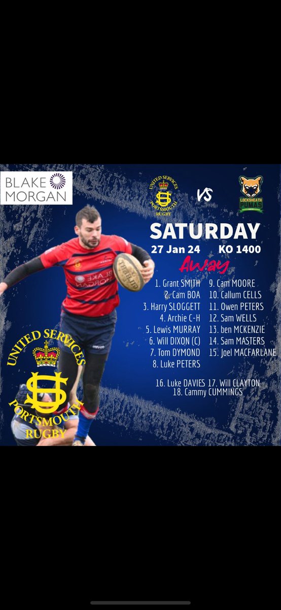 e head to wide line later today to take on @LocksHeathPumas Injuries and unavailability see a much changed squad for the 3rd week in a row as we look to continue winning ways against a strong and physical side. 14:00 kick off