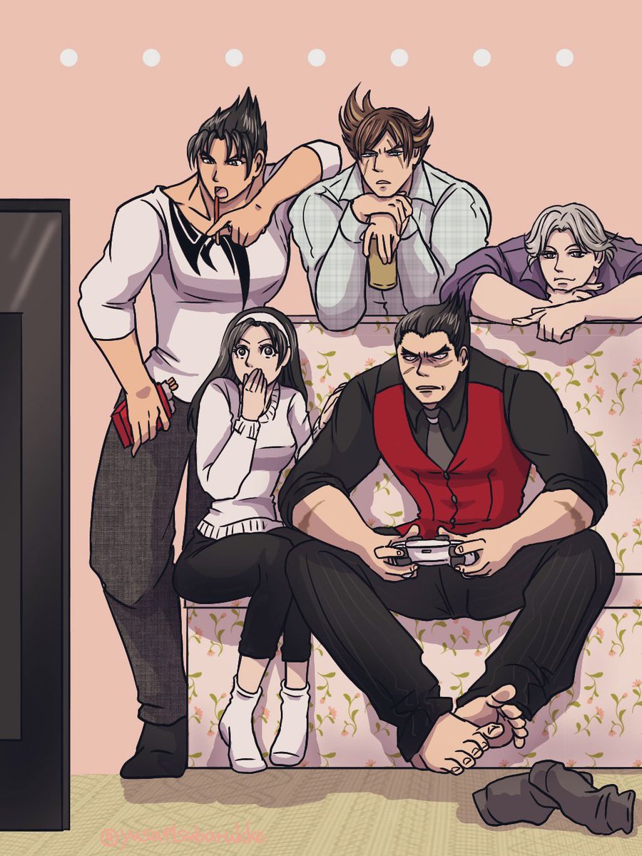 メインストーリープレイ中の一八さん。私多分こんな顔してた。
#鉄拳8 #TEKKEN8
