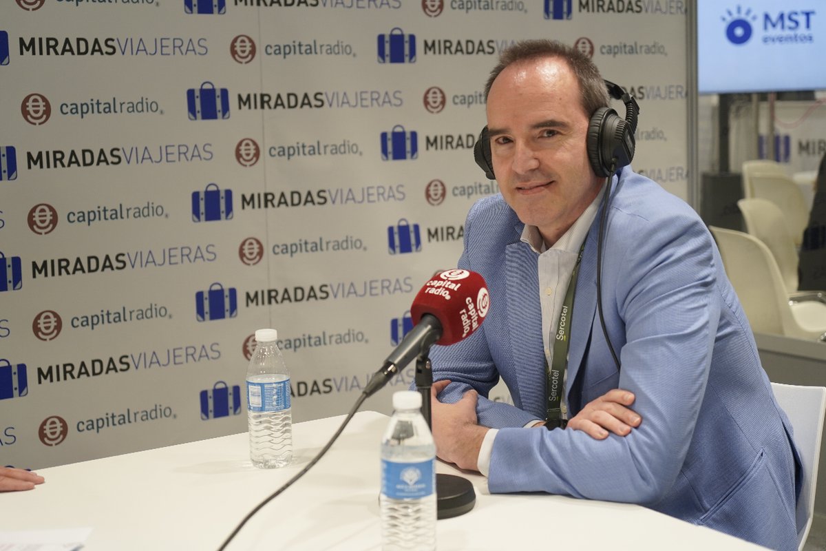MiradasViajeras's tweet photo. 📻#MVRadioT9x12 #MVenFITUR24
@FerValmaseda entrevista a #JoséRodríguez, consejero delegado de #Sercotel.
#sercotelling
👇#Podcast
https://t.co/laaal710Pn https://t.co/mApi8Umh85