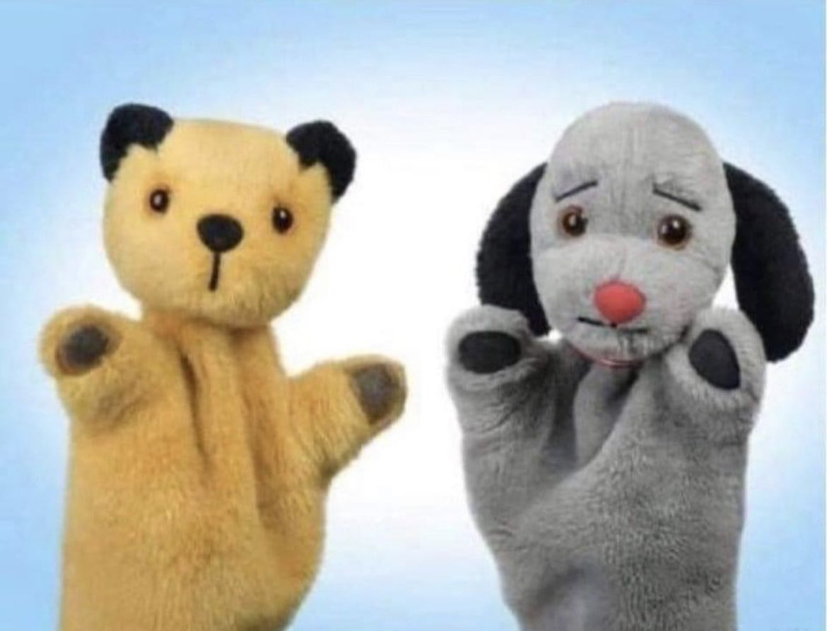 FOR SALE: 2 iconic children’s puppets. Any offer considered, as I just want them off my hands. #YFB