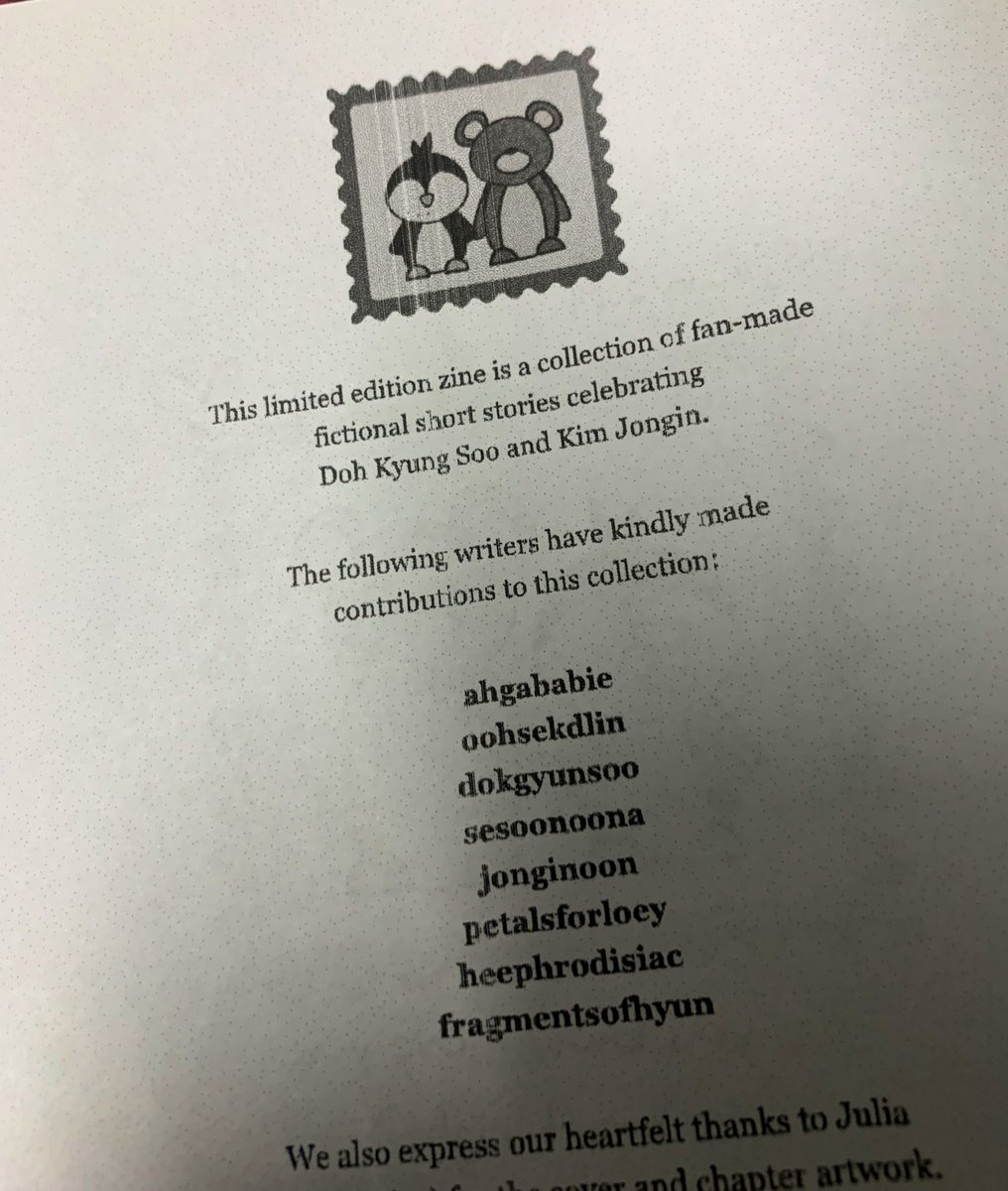 Excited na ko basahin lahat ng story dito. Thank you so much, @ahgababie @oohsekdlin @dokgyunsoo @sesoonoona @jongin_oon @petalsforloey @heephrodisiac @fragmentsofhyun 🥺🫶🏻