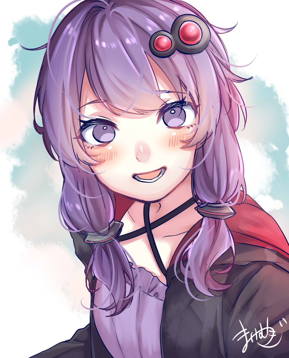 結月ゆかり 「朝落描き半年の成果は無駄な線が減ってきたことです!やり続けた甲斐がある……!左2」|まいむぎのイラスト