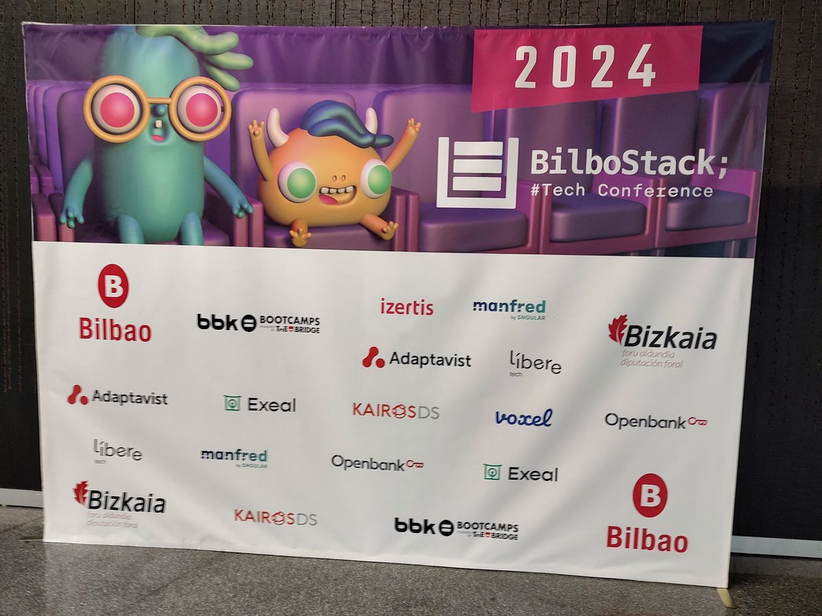 DiezRevenga's tweet image. Un año más en la @BilboStack  #bilbostack24