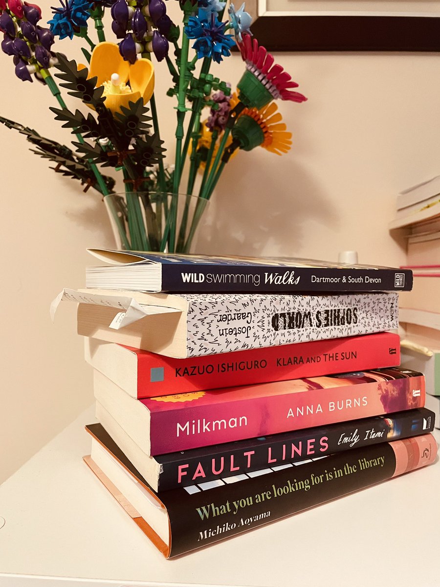 Always one to bring a book wherever I went, for the last few years I’ve been mostly carrying the things I should read. With that pressure to finish having dissipated, my unread books are calling to me. I have a bunch stashed around but any recommendations of what to read first?