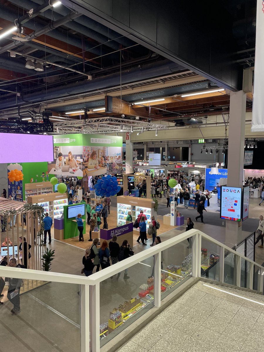 Tänään vuorossa #Educa2024  Ajankohtaista opetus- ja kasvatusalalta. Tällä kertaa vain tavallisena kävijänä😀