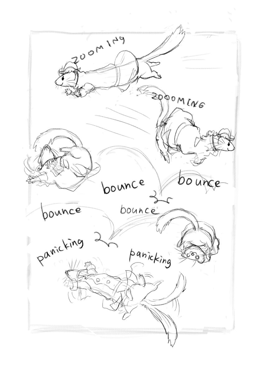 A rough sketch of the comic I'm currently drawing✏️ 