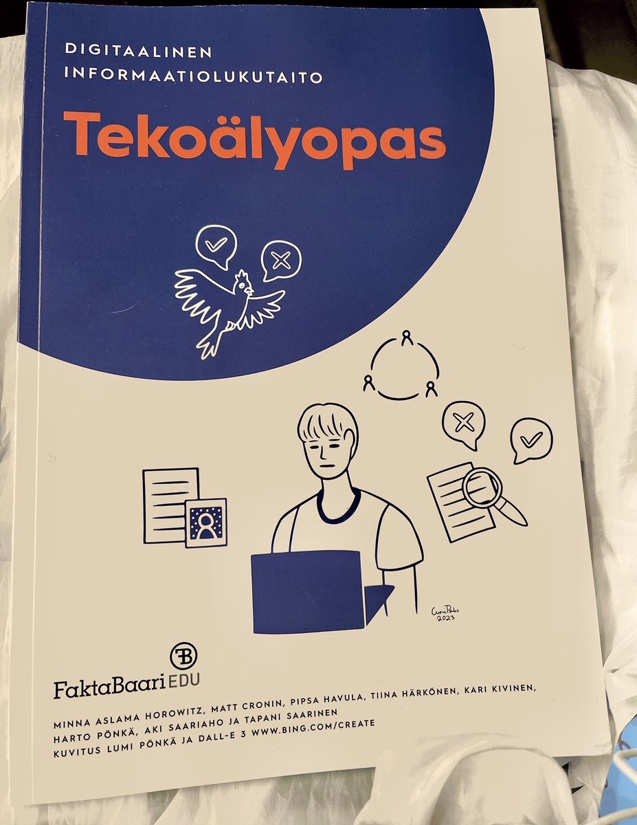 paivikpulkkinen's tweet image. #menovinkki
#Educa2024 
#tekoälyopas
#Faktabaari
#digitaalinen
#informaatio
#lukutaito
Osasto 6d70