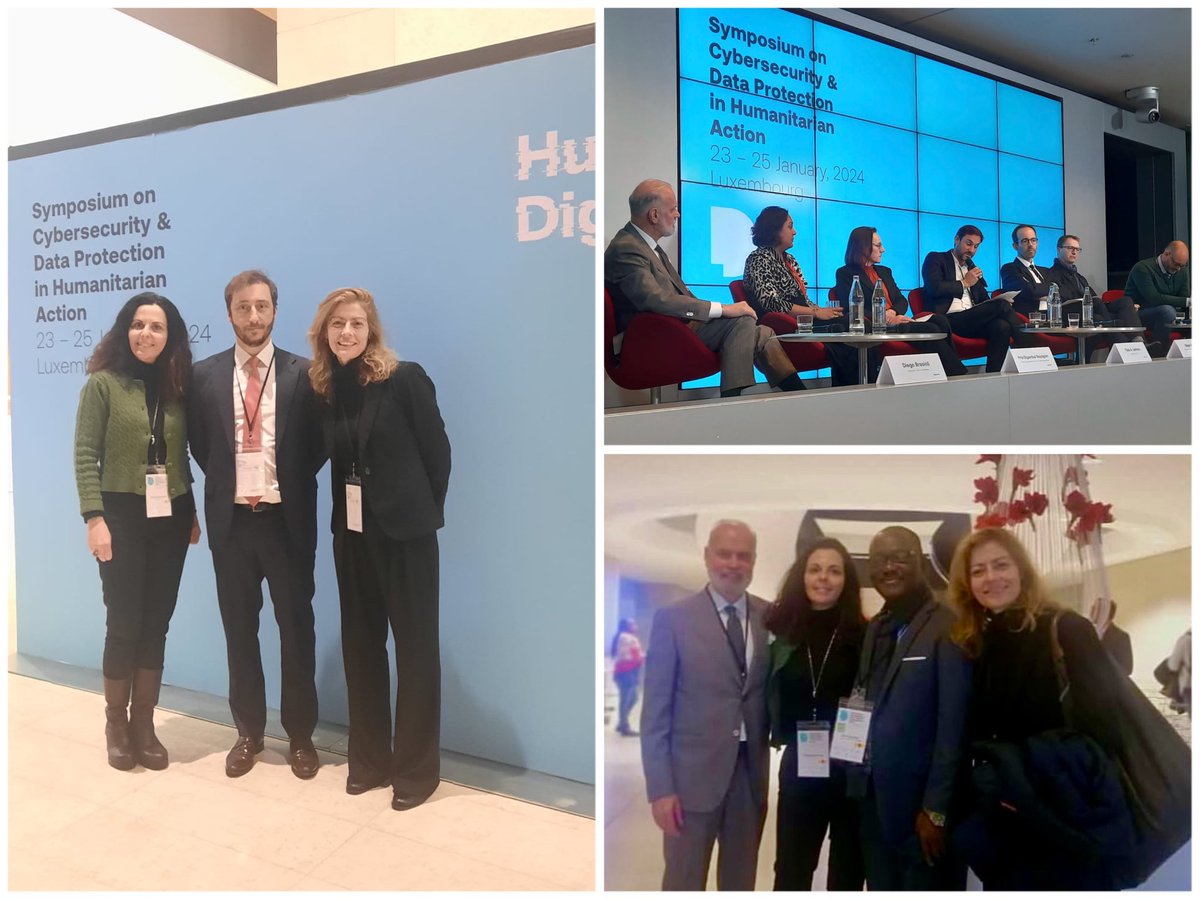 #UNETCHAC is very glad to have participated in this important initiative, the #Symposium on #CyberSecurityDataProtection in Humanitarian Action (23-25 January 2024, Luxembourg) #ActForChildren @ICRC @massimomarelli @houseofcyber_lu