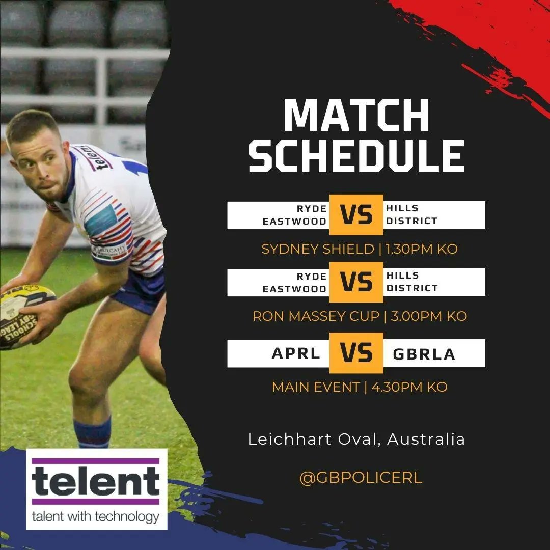 Great Britain Police Rugby League Association tweet media