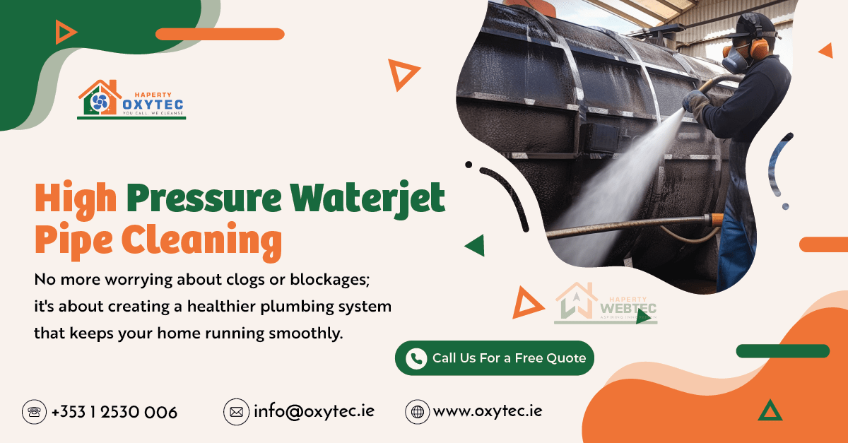 oxytec's tweet photo. Our High-Pressure Waterjet Pipe Cleaning service isn't just a fix; it's a pampering session for your pipes. Let's ensure your plumbing feels fresh and functions flawlessly, so you can enjoy a stress-free, smoothly flowing home. 

#HighPressureCleaning
#highpressurewaterjetting https://t.co/N6VxKFnVWN