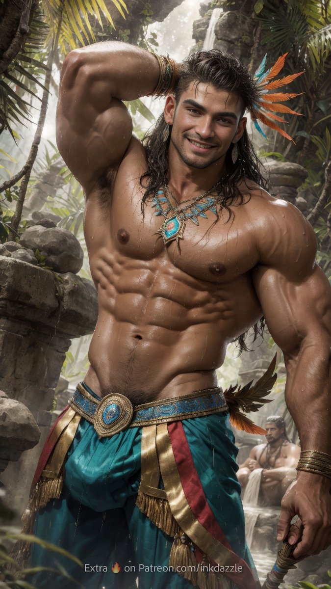 IKDazzle's tweet photo. Jungle warrior by day, heart-stealer by night β that's Balam for you! ππΉ
See his life unfold at https://t.co/N3vwBcykdB
#gaymale #gaystud #gaypride #gaymenwithstyle #gayguys #InkDazzle https://t.co/XUdSX1JB2m