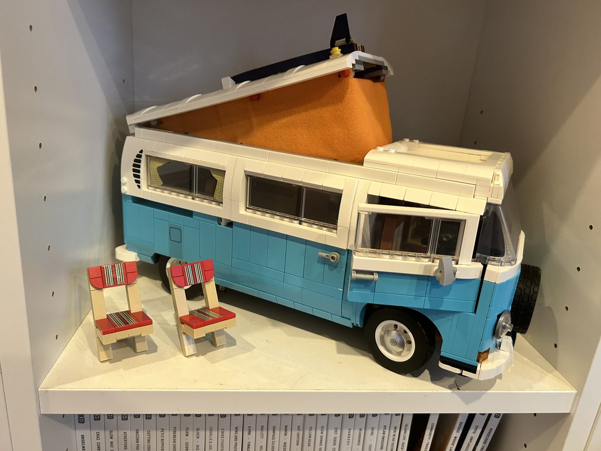 Had to put the chairs out!