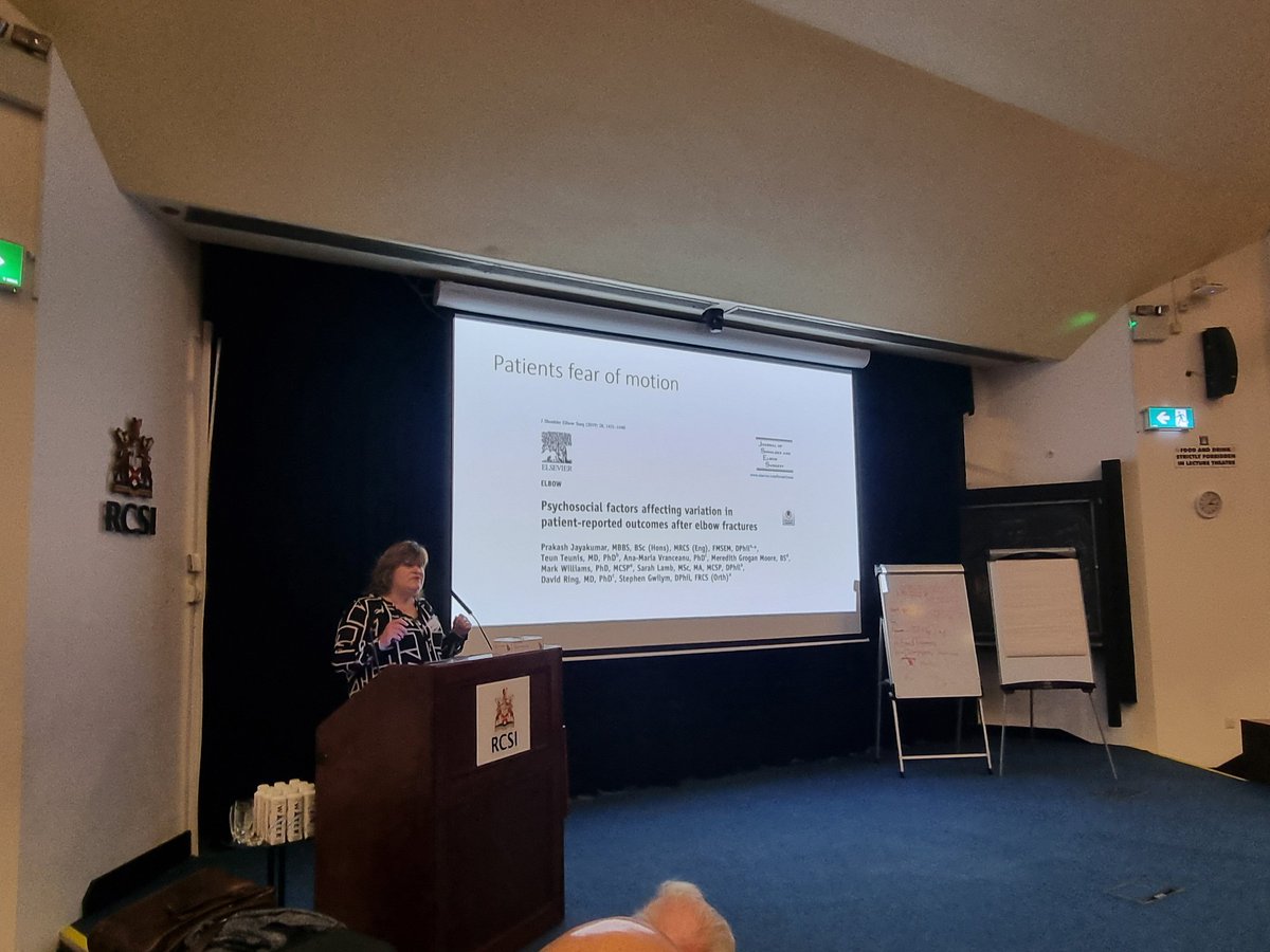 Fear and avoidance are a huge factor #isers24 <a href="/Valjones2305Val/">Val jones</a>